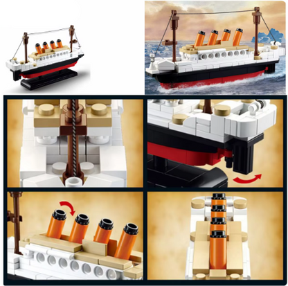 Fesara TitanCraft DIY Titanic Building Kit for Kids