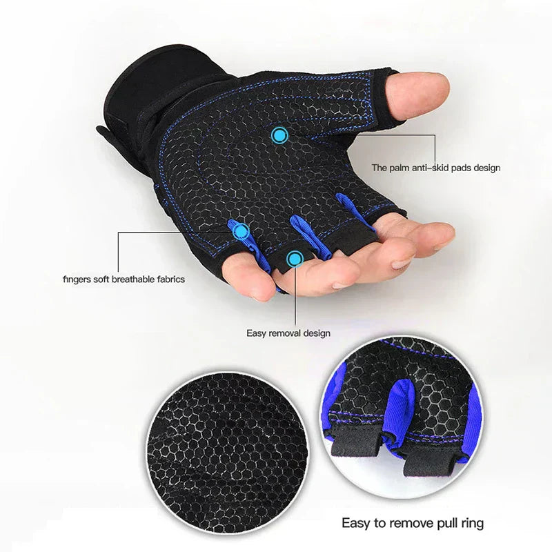 Durable Weightlifting Gloves - FitFlex Grip Support