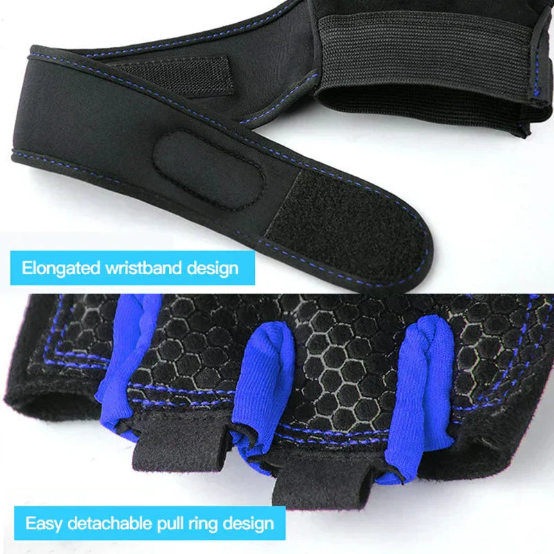 Durable Weightlifting Gloves - FitFlex Grip Support