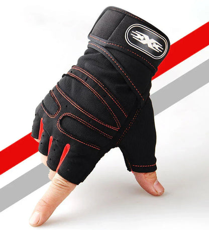 Durable Weightlifting Gloves - FitFlex Grip Support