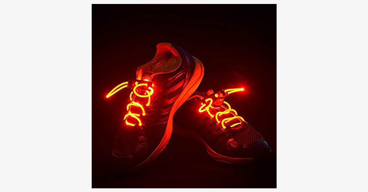 Colorful LED Waterproof Shoe Laces