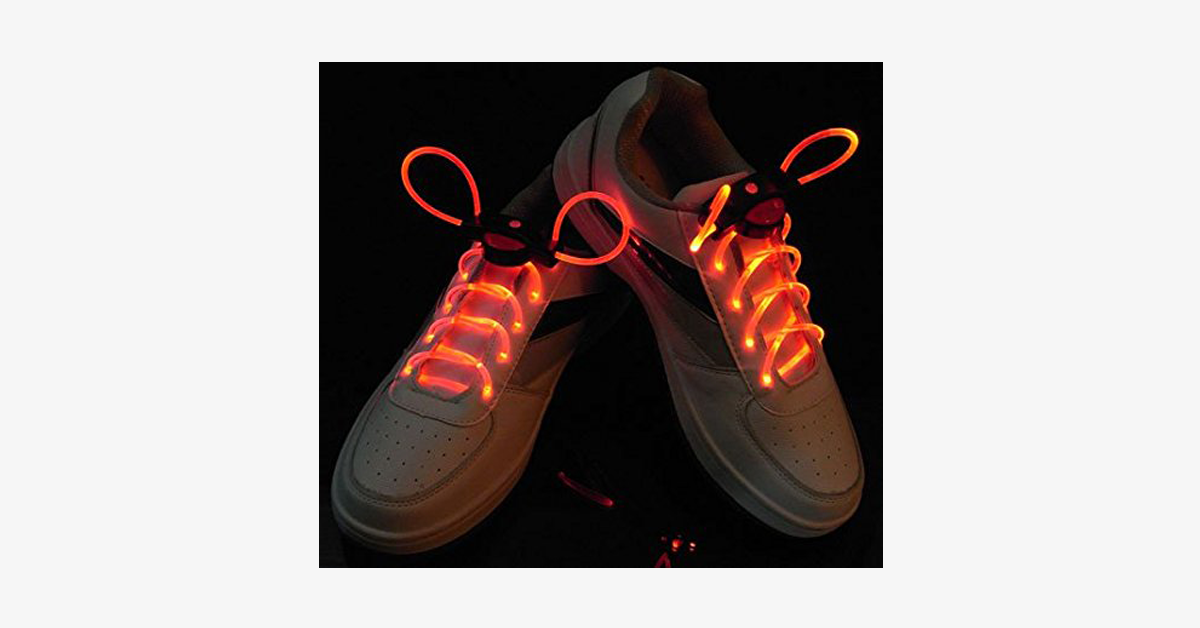 Colorful LED Waterproof Shoe Laces