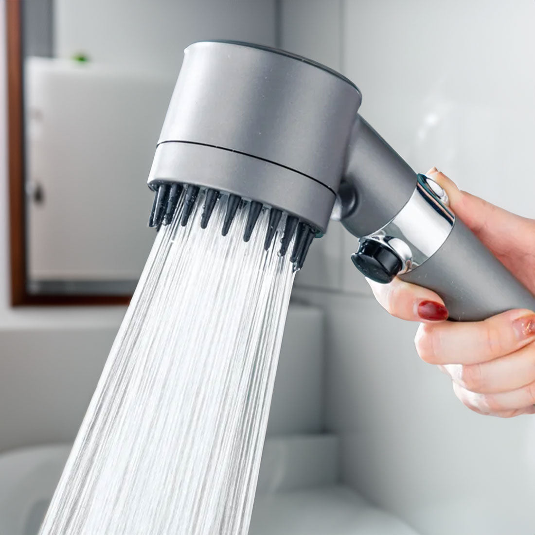 Luxury Shower Head with 3 Modes and Built-in Filter - Fesara