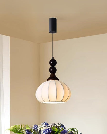 Luxurious Fabric Desk Lamp with Cozy Glow