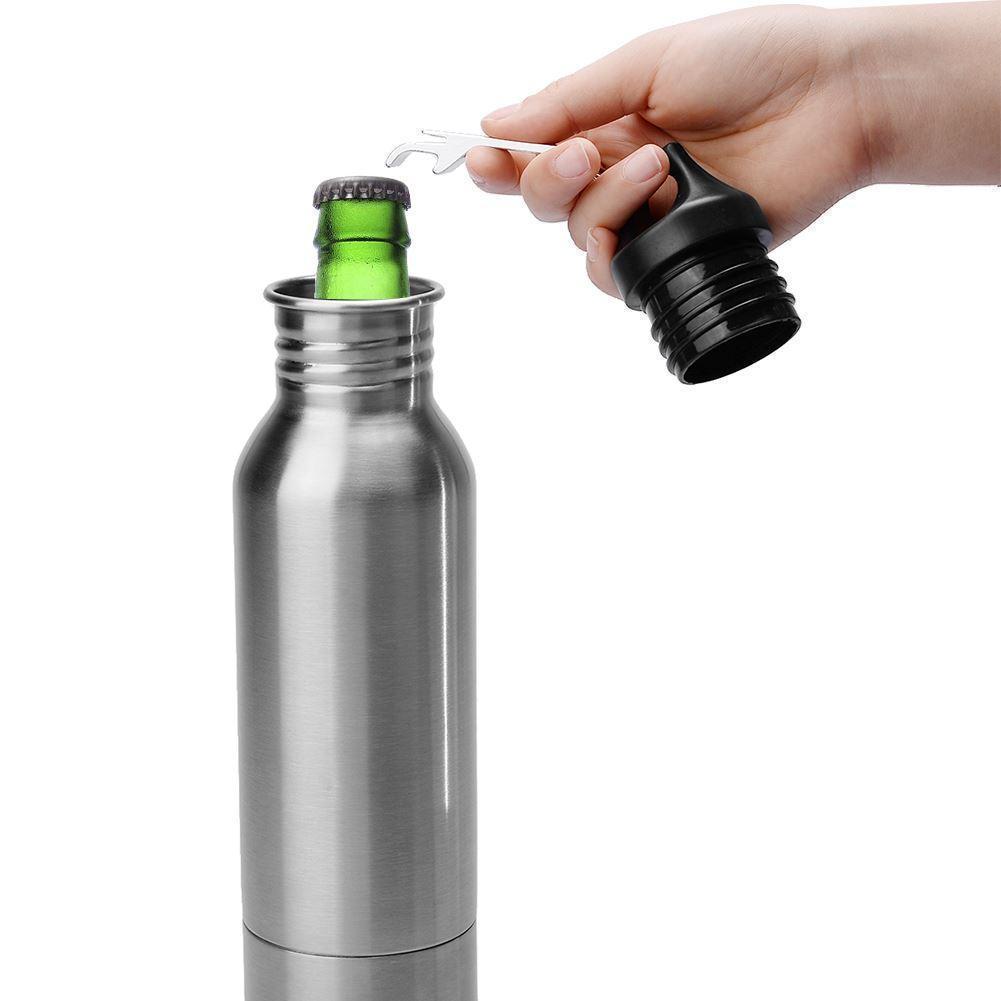 Insulated Stainless Steel Beer Flask
