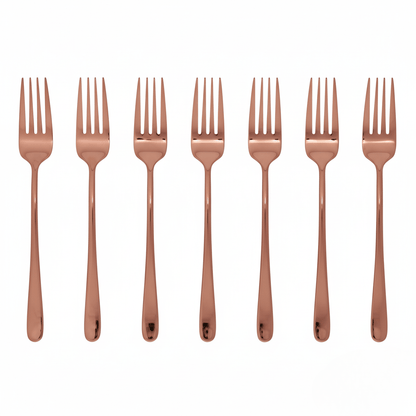 Luxurious Silver Coated Stainless Steel Dinner Fork