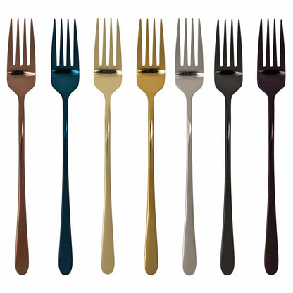 Luxurious Silver Coated Stainless Steel Dinner Fork