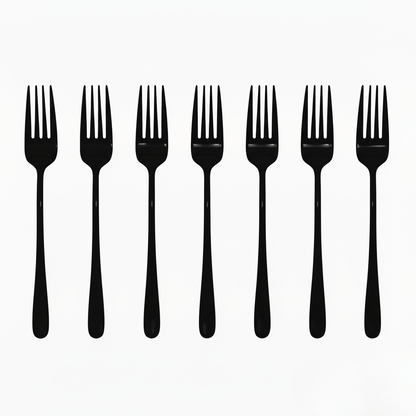 Luxurious Silver Coated Stainless Steel Dinner Fork
