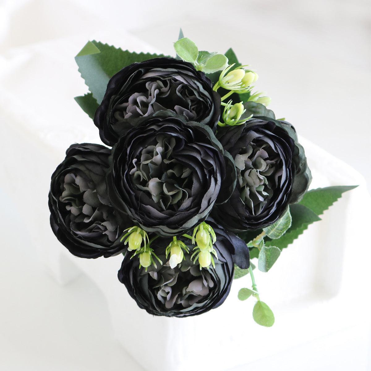 Beautiful Silk Peony Flower Arrangement