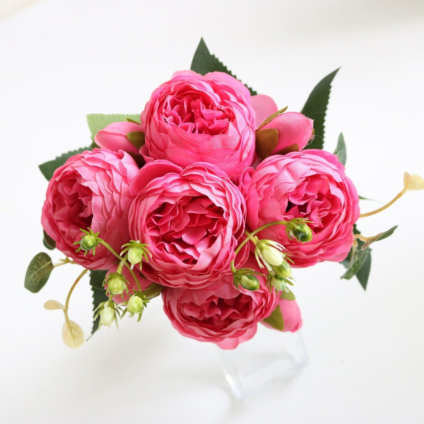 Beautiful Silk Peony Flower Arrangement