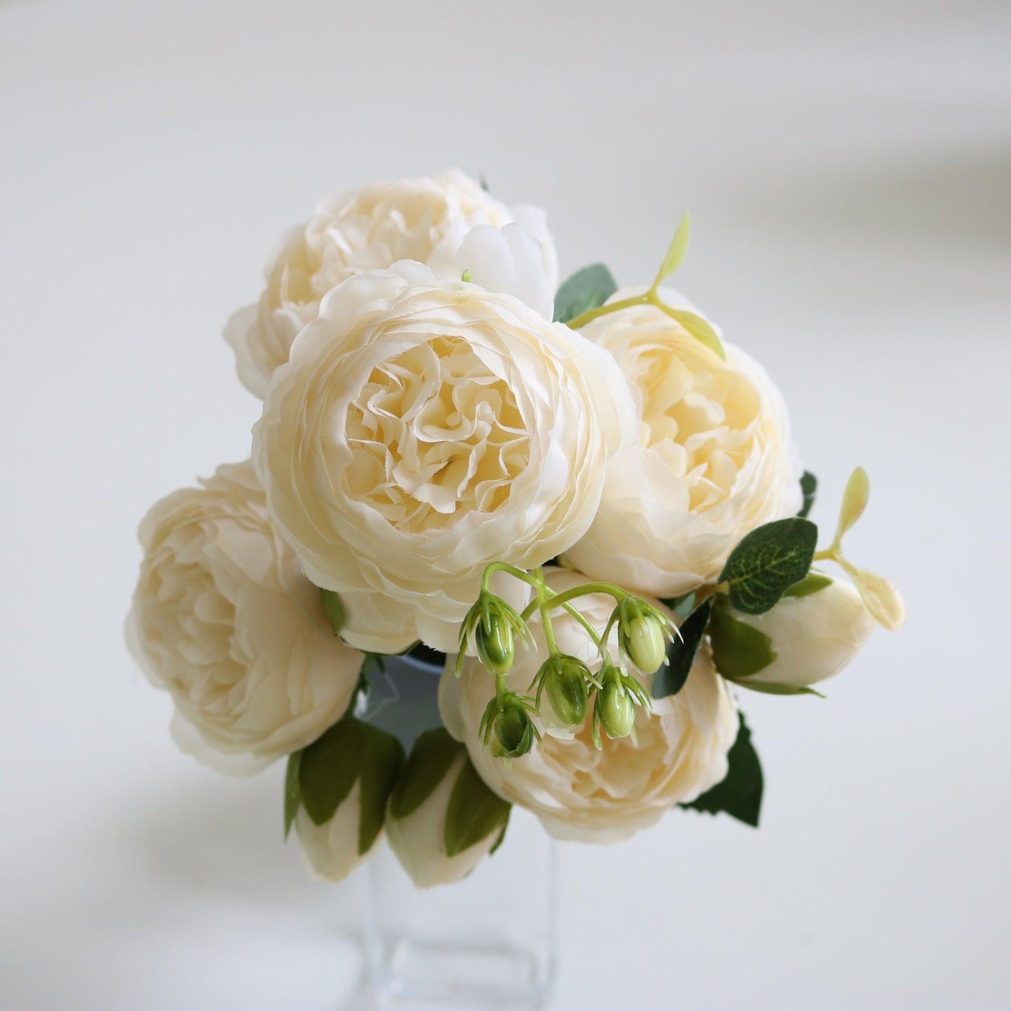 Beautiful Silk Peony Flower Arrangement