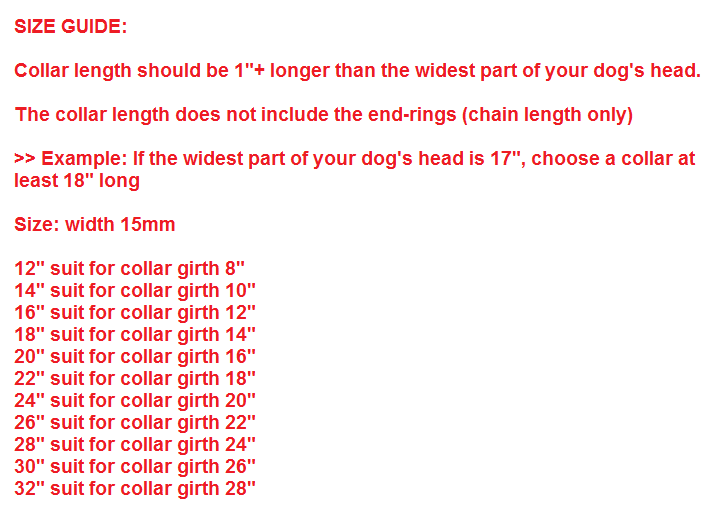 Stylish Wide Hip Hop Dog Collar 15mm