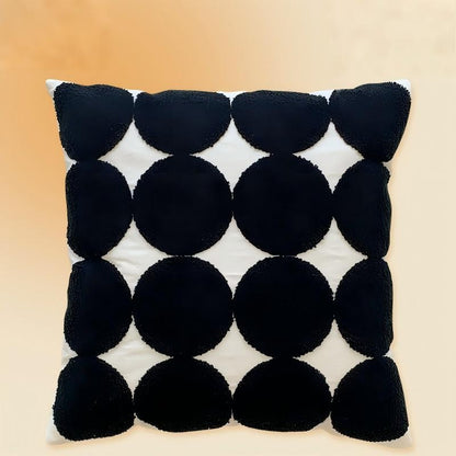 Fesara | Modern Living Room Sofa Cover | Plush Geometric Pattern Pillowcase