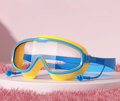 Kids Waterproof Swim Goggles 2 Pack Anti Fog Pool