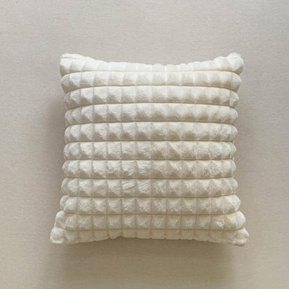 Fesara | Modern Living Room Sofa Cover | Plush Geometric Pattern Pillowcase