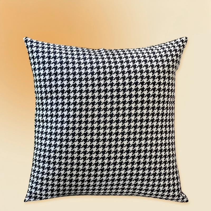 Fesara | Modern Living Room Sofa Cover | Plush Geometric Pattern Pillowcase