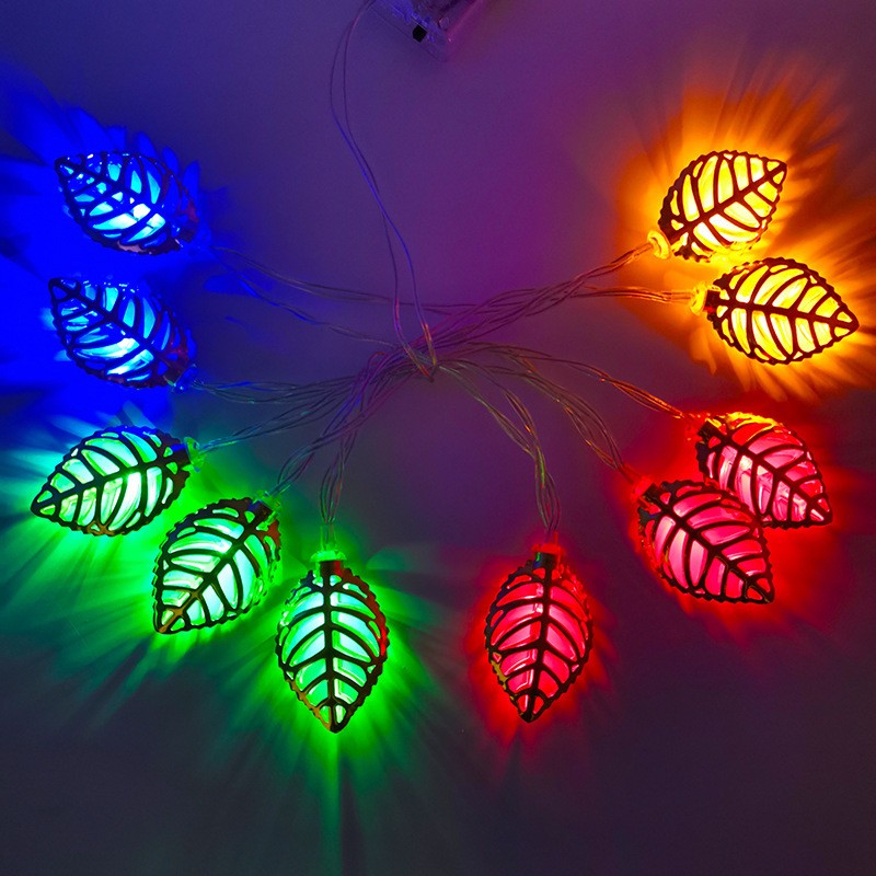 Pink Gold Metal LED Fairy Lights