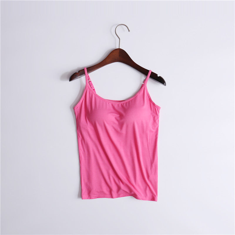 Comfortable Sports Tank Top with Bra