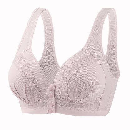 Comfortable Front Closure Soft Breathable Bra