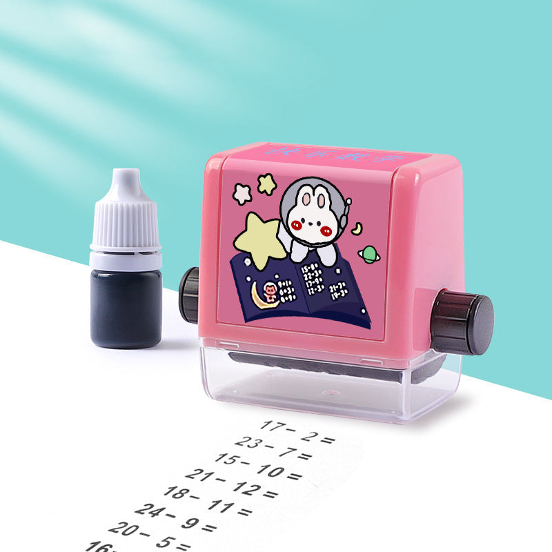 Fun Math Practice Roller Stamp - Fesara