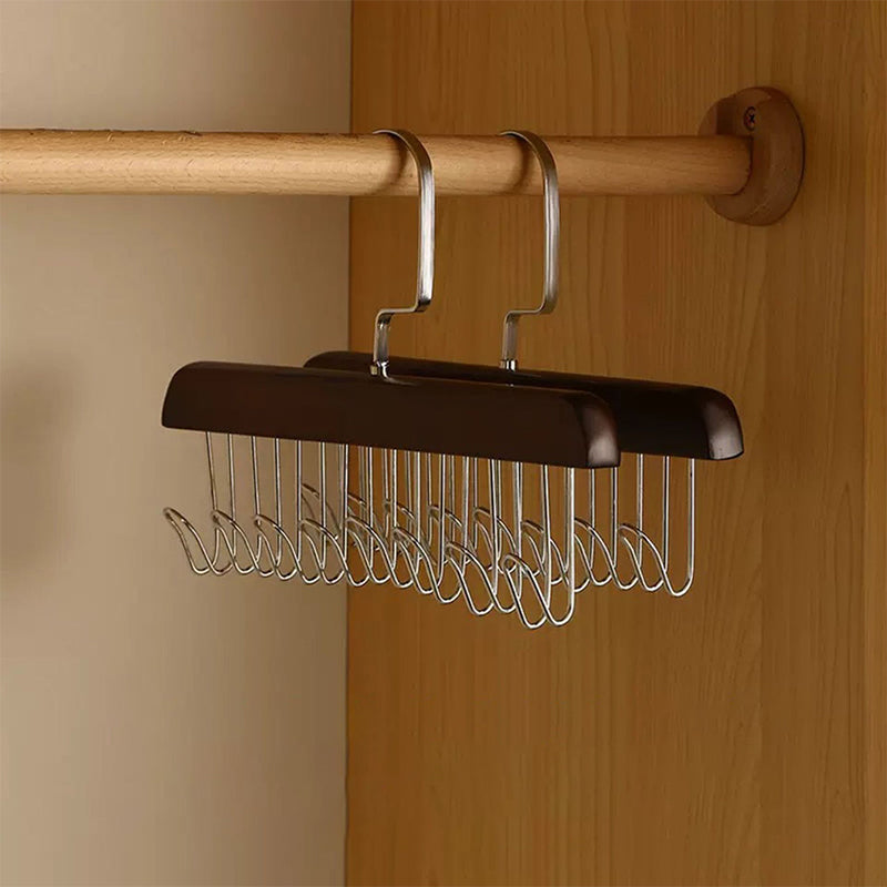 Sturdy Closet Organizer with Multiple Hooks