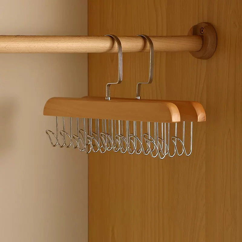 Sturdy Closet Organizer with Multiple Hooks