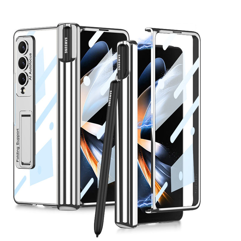 Flexible Samsung Fold Phone Case with Screen Protector
