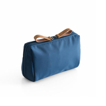 Spacious Double Zip Makeup Pouch Bag