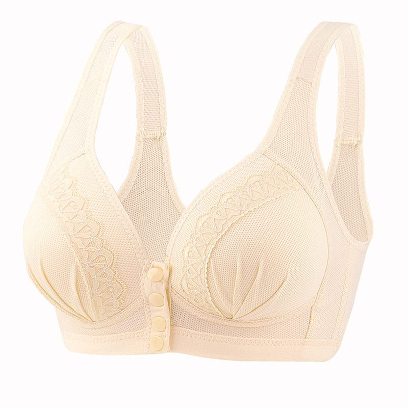 Comfortable Front Closure Soft Breathable Bra