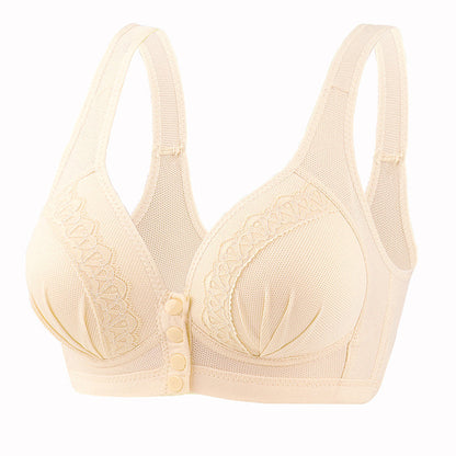 Comfortable Front Closure Soft Breathable Bra