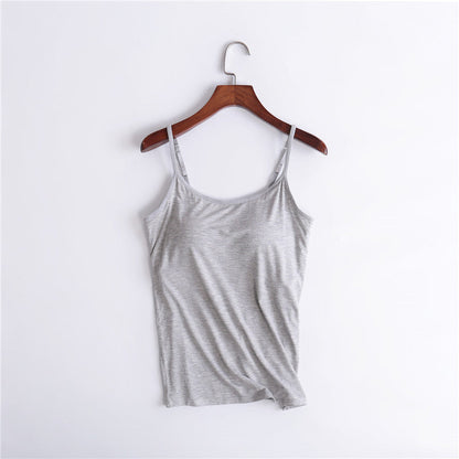 Comfortable Sports Tank Top with Bra