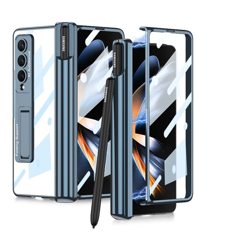 Flexible Samsung Fold Phone Case with Screen Protector
