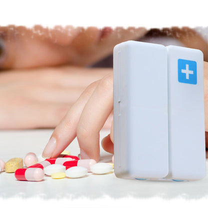 Portable Travel 7 Day Pill Organizer Box