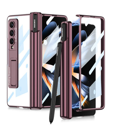Flexible Samsung Fold Phone Case with Screen Protector