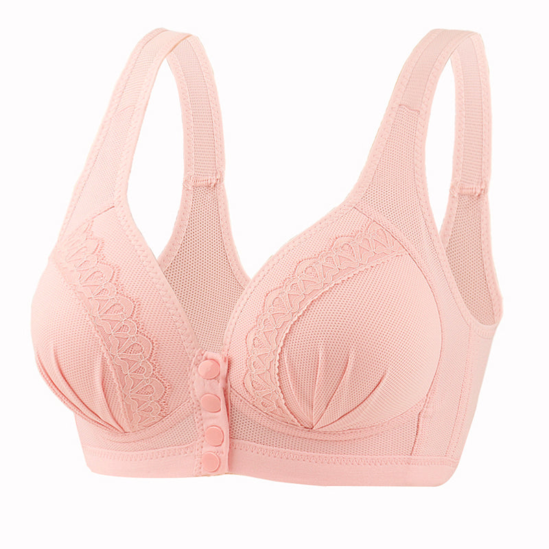 Comfortable Front Closure Soft Breathable Bra