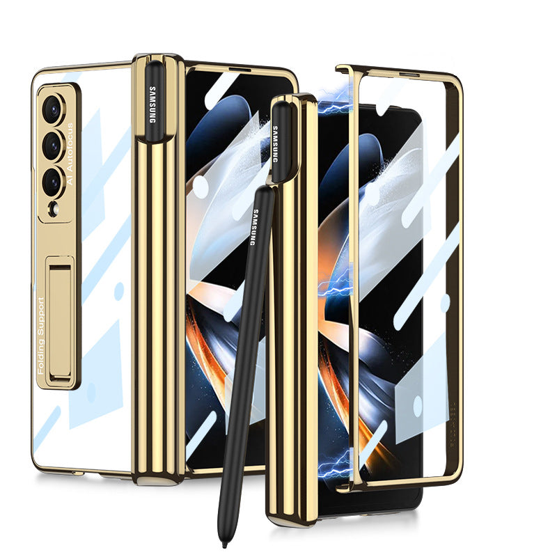 Flexible Samsung Fold Phone Case with Screen Protector