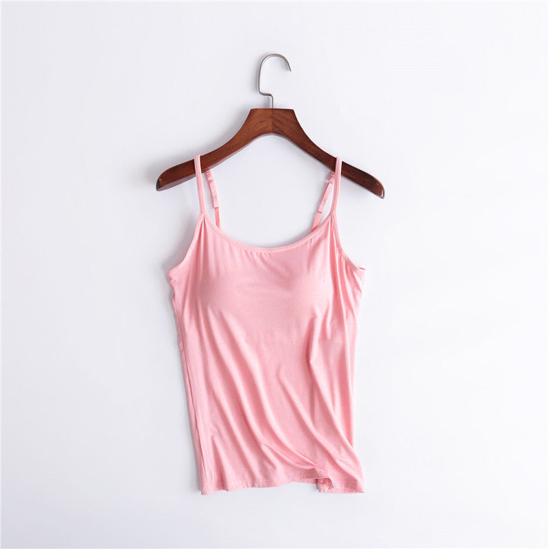 Comfortable Sports Tank Top with Bra