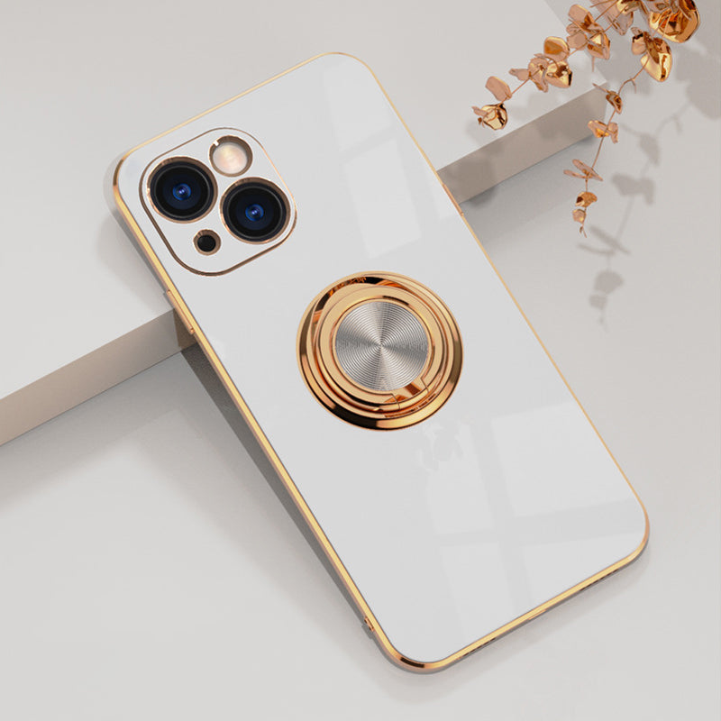 Premium Metal Case with Kickstand for iPhone
