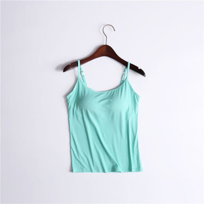 Comfortable Sports Tank Top with Bra