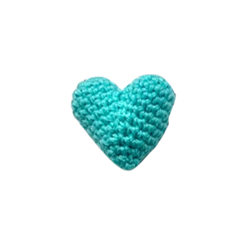 Handmade Crochet Heart Shaped Bag