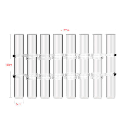 Beautiful Floral Glass Vase Set