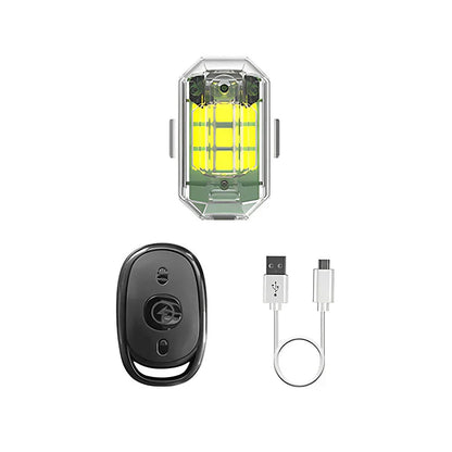 Bright LED Bike Tail Light - Rechargeable Wireless Brake Signal - Fesara