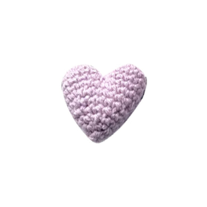 Handmade Crochet Heart Shaped Bag