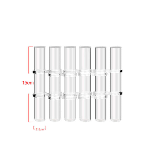 Beautiful Floral Glass Vase Set - Fesara