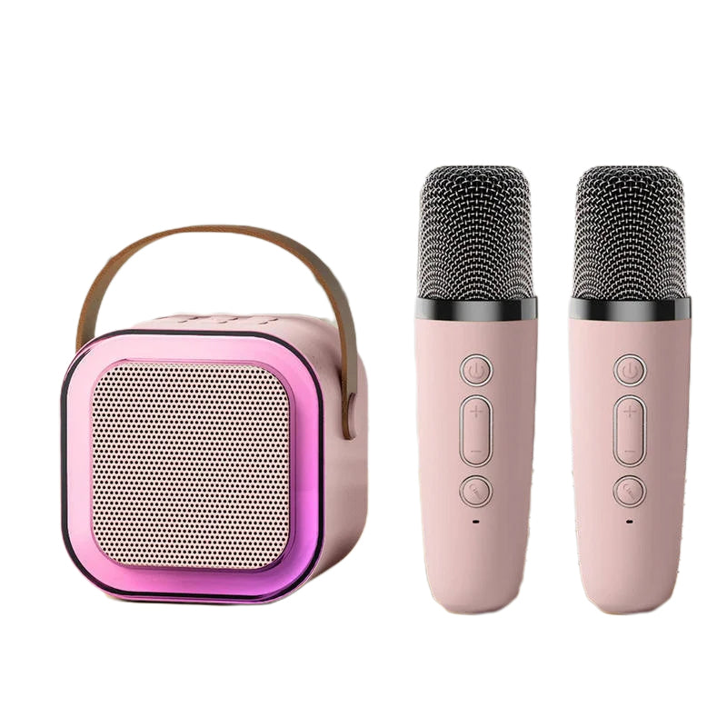 Fun Kids Portable Karaoke Machine with Wireless Mics