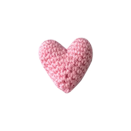 Handmade Crochet Heart Shaped Bag