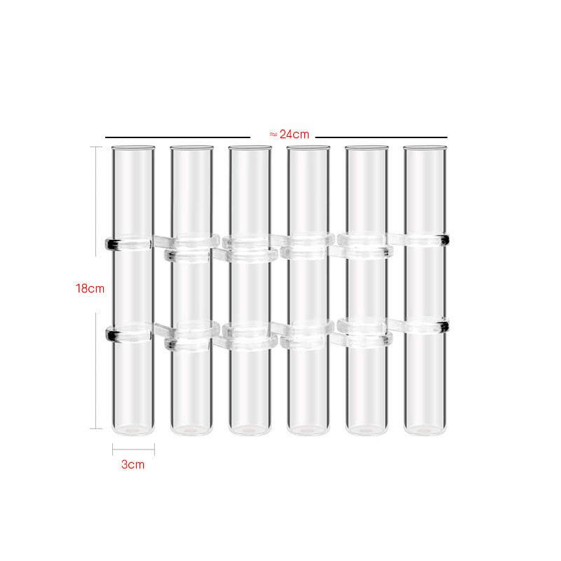 Beautiful Floral Glass Vase Set