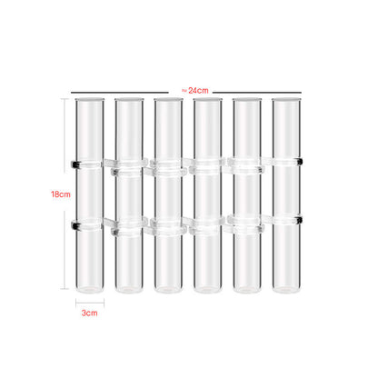 Beautiful Floral Glass Vase Set