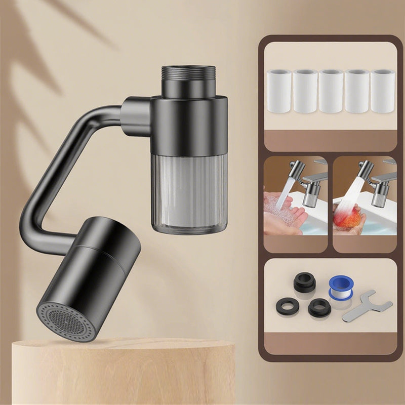 Adjustable Faucet Spray Nozzle Extender