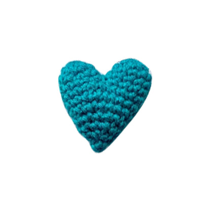 Handmade Crochet Heart Shaped Bag